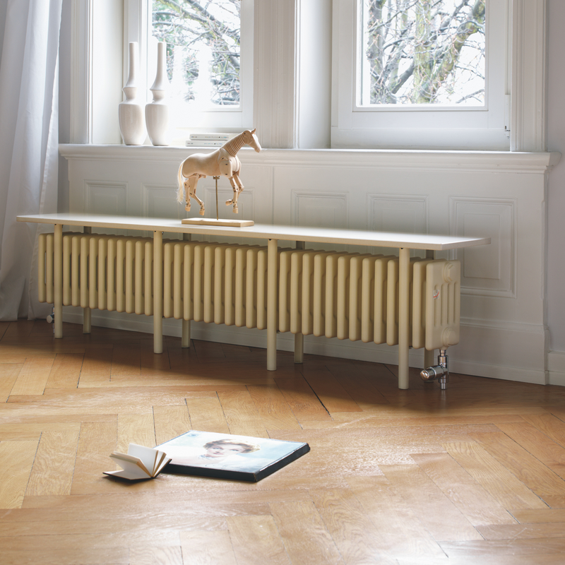 Rendering Zehnder Charleston Bench Decorative radiator 