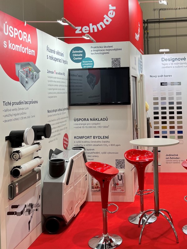 Společnost Zehnder - výstavy a veletrhy